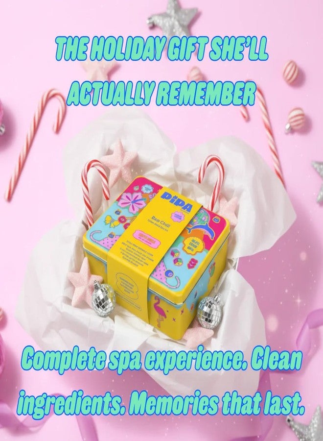 Pipa Skincare Bee Chill Spa Kit | Gentle Essential Self-Care Set for Tweens | Non-Toxic, Clean Ingredients, Dermatologist & Pediatrician Approved | Galentines Gift for 8 to 12 Girls - Image 2